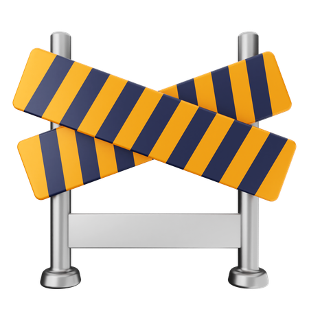 Caution Sign  3D Icon