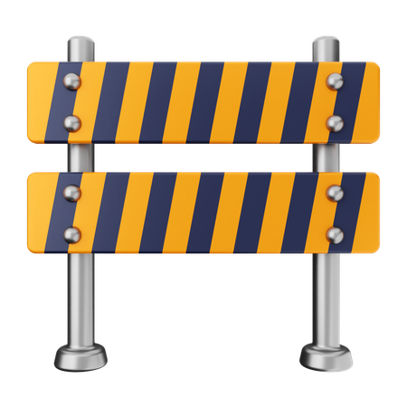 Caution Sign  3D Icon