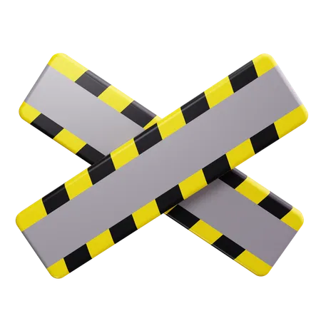 Caution Tape  3D Icon