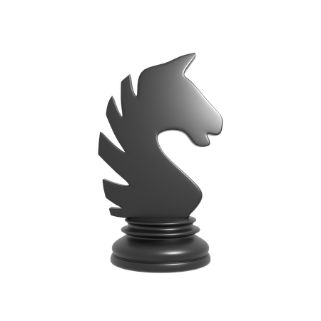 Cavaleiro negro  3D Icon
