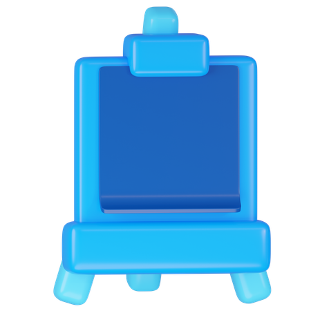 Cavalete  3D Icon