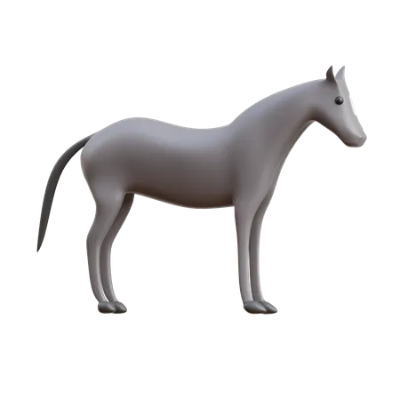 Cavalo  3D Icon