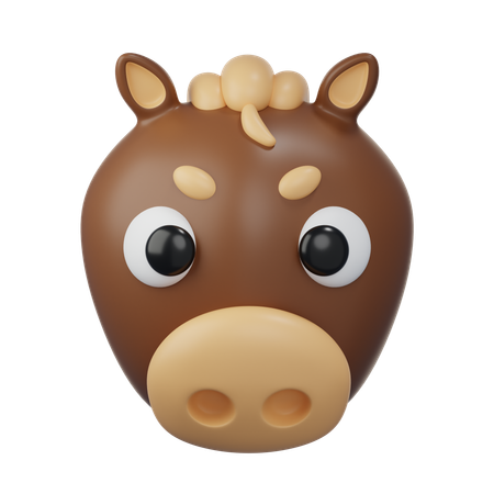 Cavalo  3D Icon