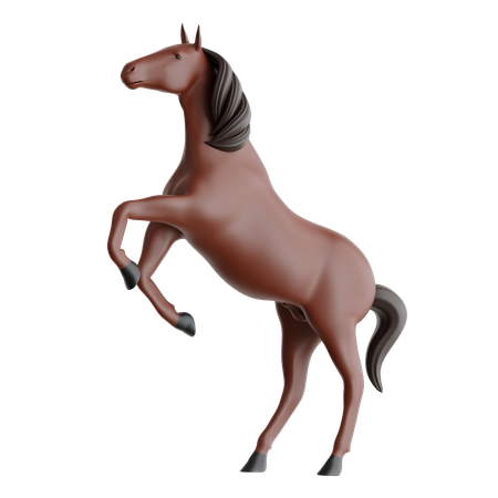 Cavalo  3D Icon