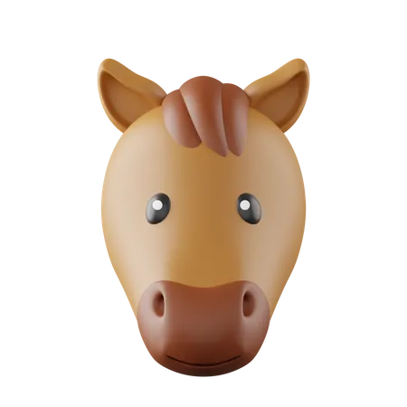 Cavalo  3D Icon