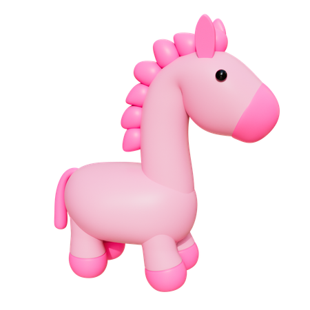 Brinquedo de cavalo  3D Icon