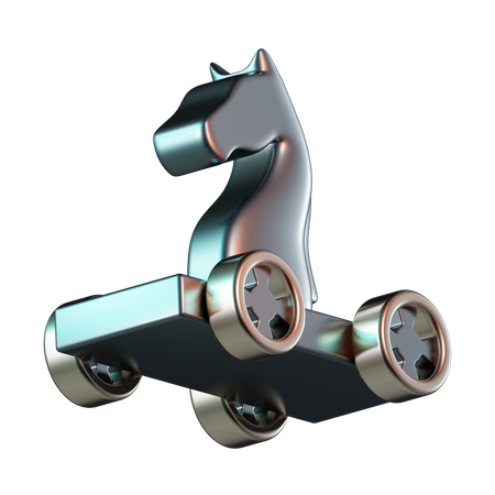 Cavalo de Tróia  3D Icon