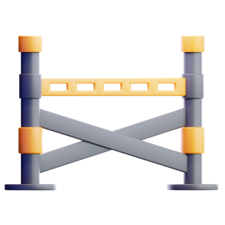 Obstáculo de cavalo  3D Icon