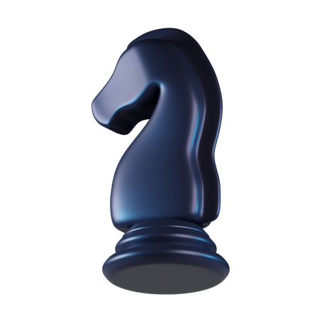 Cavalo de xadrez  3D Icon