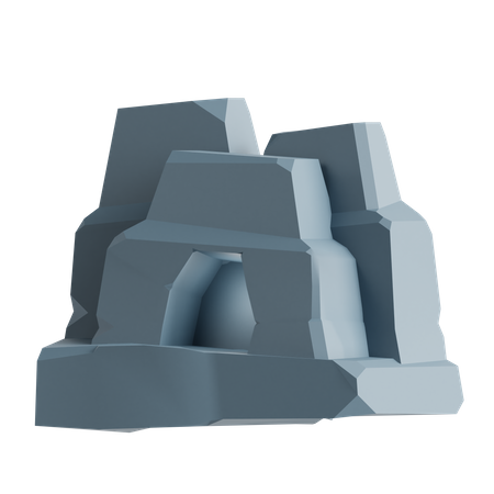 Cave  3D Icon