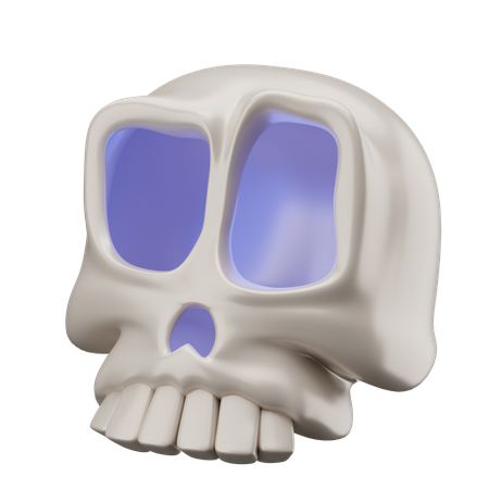 Crânio  3D Icon