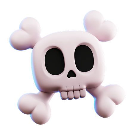 Caveira da morte  3D Icon