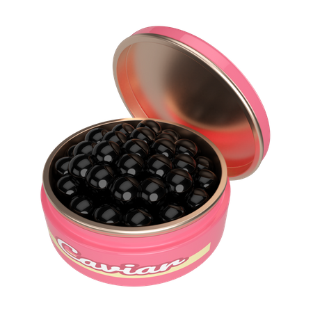 Caviar 3D Icon