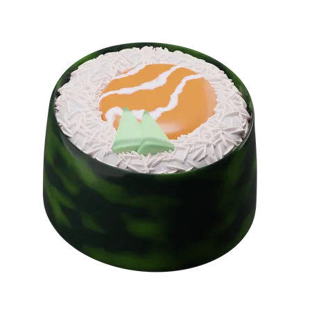 Caviar de saumon  3D Illustration