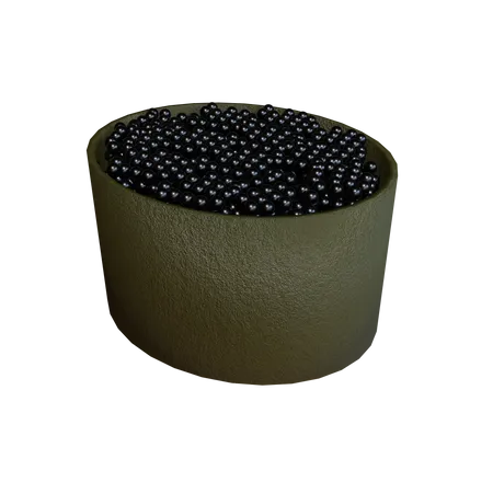 Caviar Sushi  3D Icon