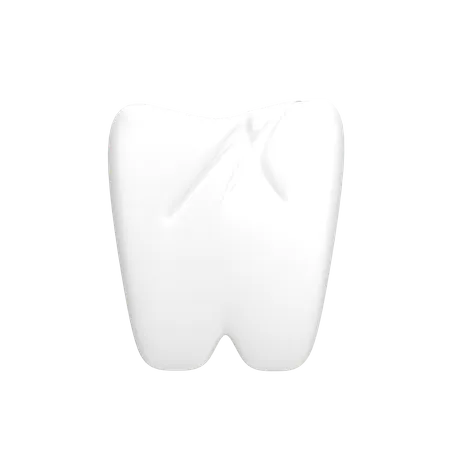 Cavity Tooth  3D Icon