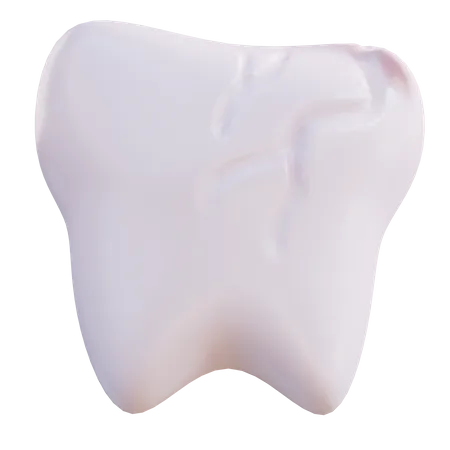 3 D Illustration Of Cavities Teeth 3D Icon