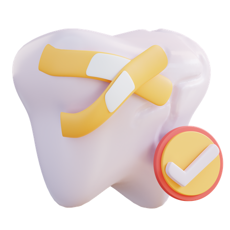 Cavity Treatment  3D Icon