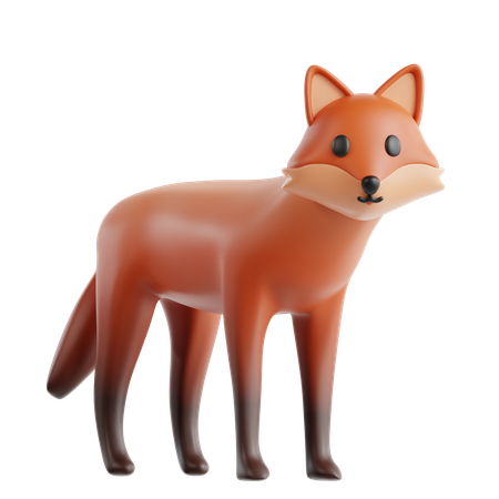 Coyote  3D Icon