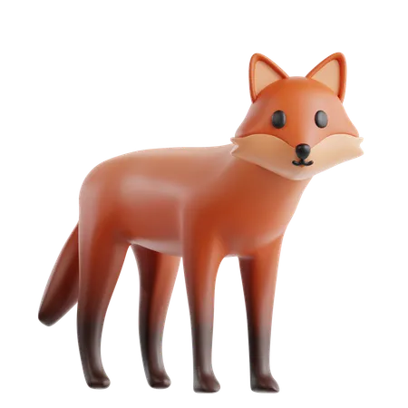 Coyote  3D Icon