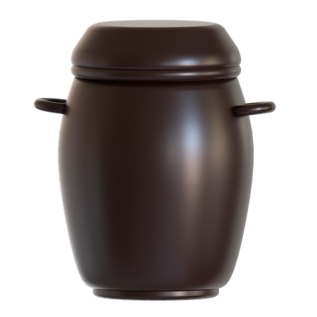 Olla de kimchi  3D Icon