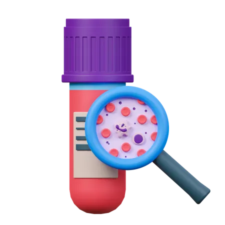 CBC Or Complete Blood Count Test 3 D Icon 3D Icon