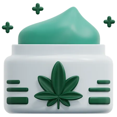 Cbd cream  3D Icon