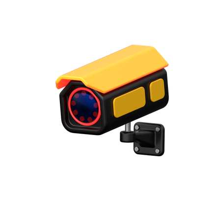 Vidéosurveillance  3D Icon