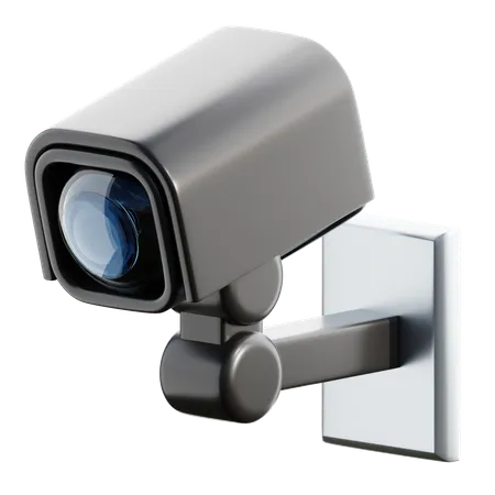 CCTV Outdoor Smart Home 3 D Icon 3D Icon