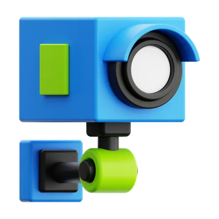 3 D Cctv Camera Icon 3D Icon