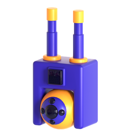 CCTV 카메라  3D Icon