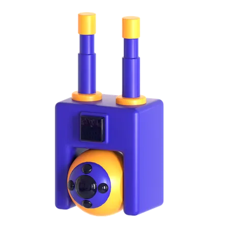 CCTV 카메라  3D Icon