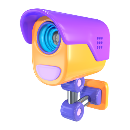 CCTV Camera  3D Icon