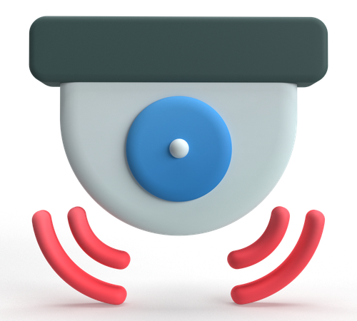 CCTV Camera  3D Icon