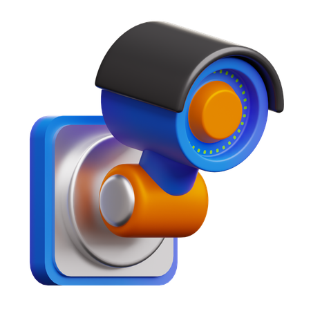 CCTV Camera  3D Icon