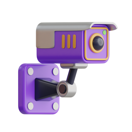 Cctv Camera  3D Icon