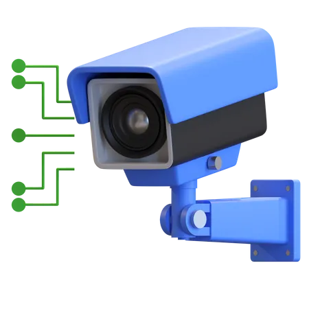 Cctv Camera  3D Illustration