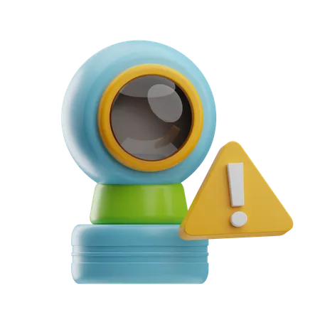 Cctv Error  3D Icon