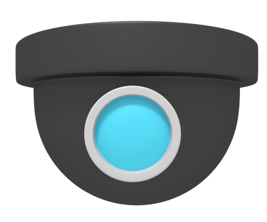 Überwachungskamera  3D Icon