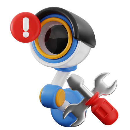 Cctv repair  3D Icon