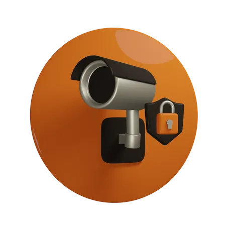 Cctv Security  3D Icon