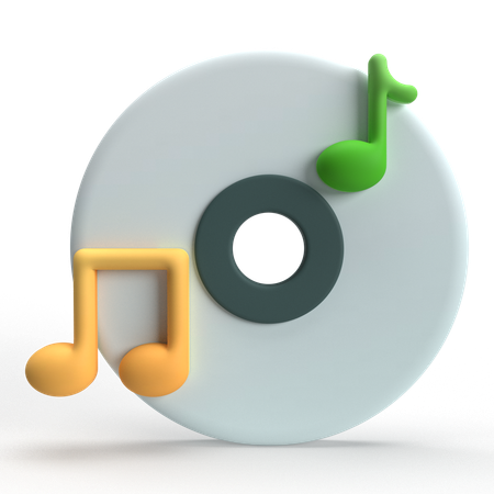 CD  3D Icon