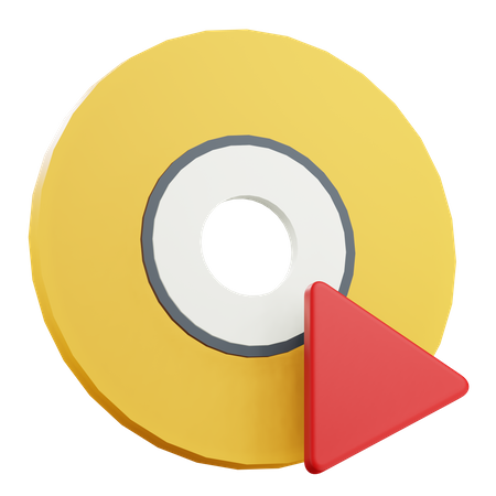 Cd  3D Icon