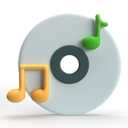 CD  3D Icon