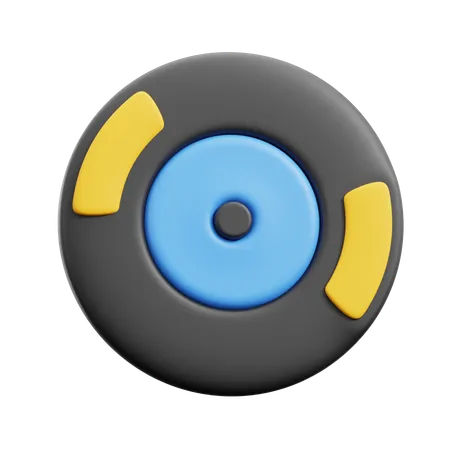 Cd Disk  3D Icon