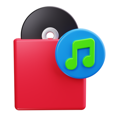 Disque cd  3D Icon