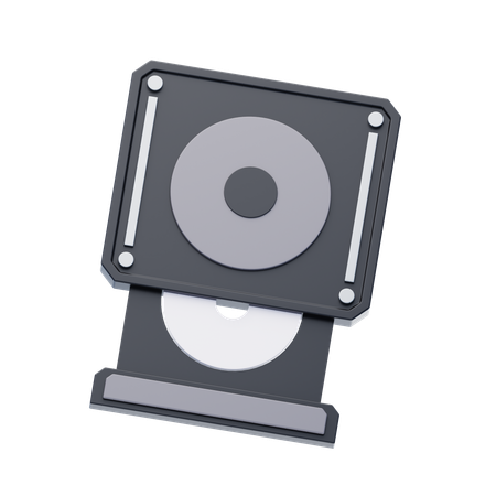 Cd Drive  3D Icon