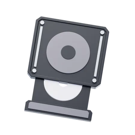 Cd Drive  3D Icon