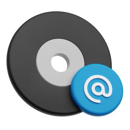 Cd Email  3D Icon