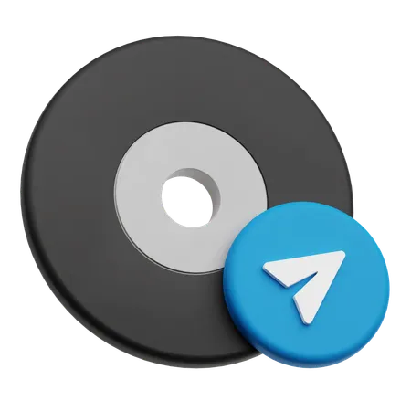 Cd enviar  3D Icon